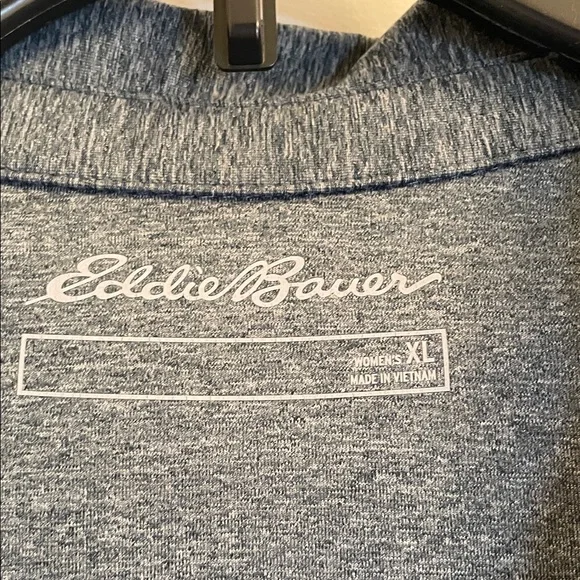 Eddie Bauer Charcoal Long Sleeve Shirt - Picture 2 of 8